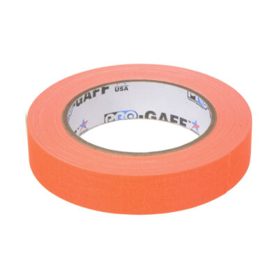 progaff 24 25m fluo orange gaffer tape frenel rental expendables
