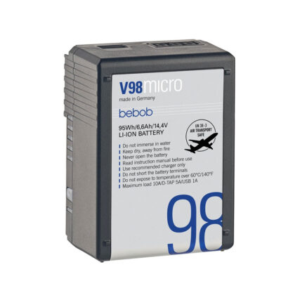 BEBOB V98 MICRO v-mount battery FRENEL rental film tools