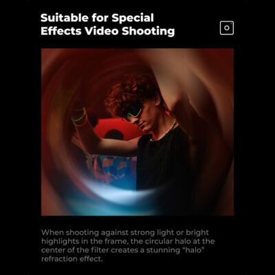 Spiral Halo Lens Filter 82mm FRENEL rental