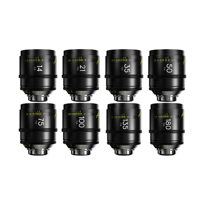 DZOfilm ARLES prime lens set FRENEL rentalDZOfilm ARLES prime lens set FRENEL rental