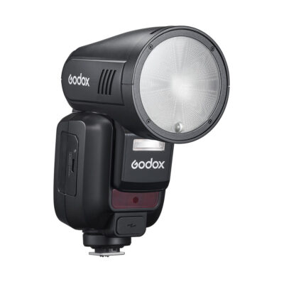 Godox V100 C – Round Head TTL Flash for Canon / Sony Cameras FRENEL rental